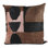 Chestnut Silk Velvet Euro Pillow Cover And Insert
