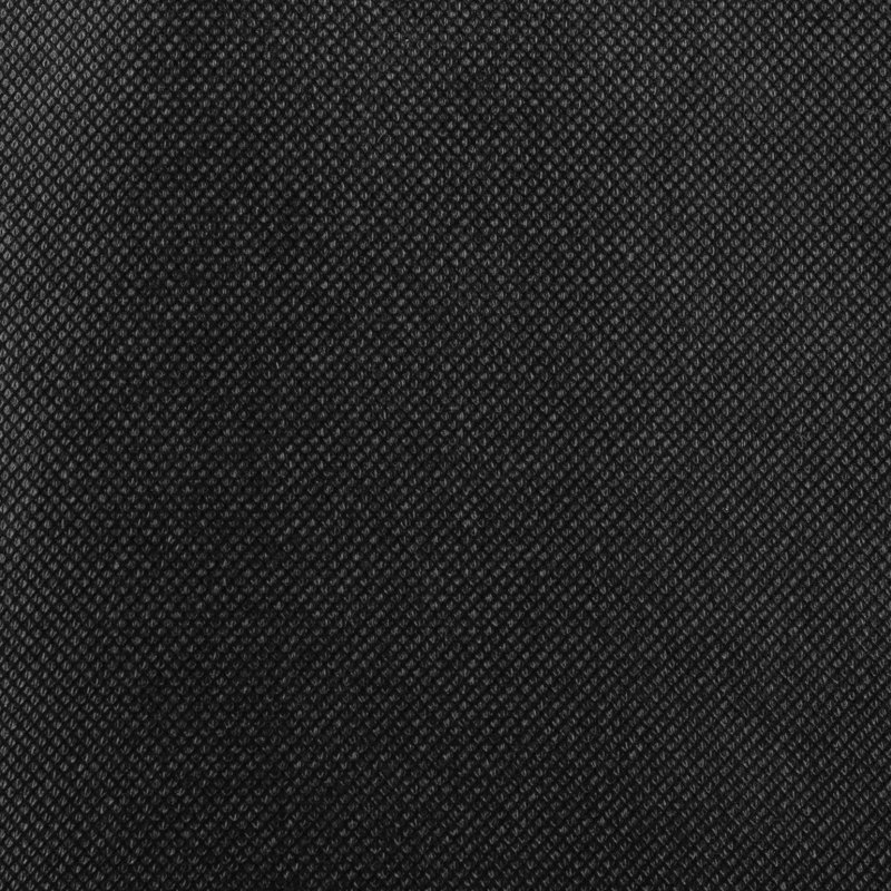 Black Breathable Polypropylene 46'' Travel Garment Bag