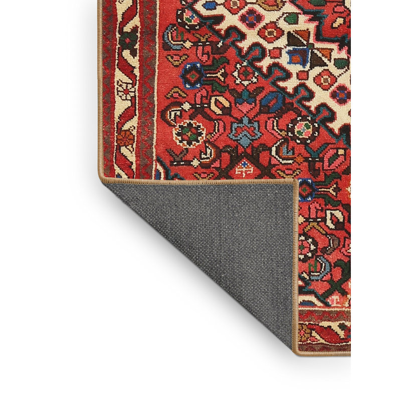 Tapis oriental oriental / noir / crème, Rectangle 5 pi x 7 pi