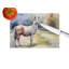 Llama Glass Cutting Board Large