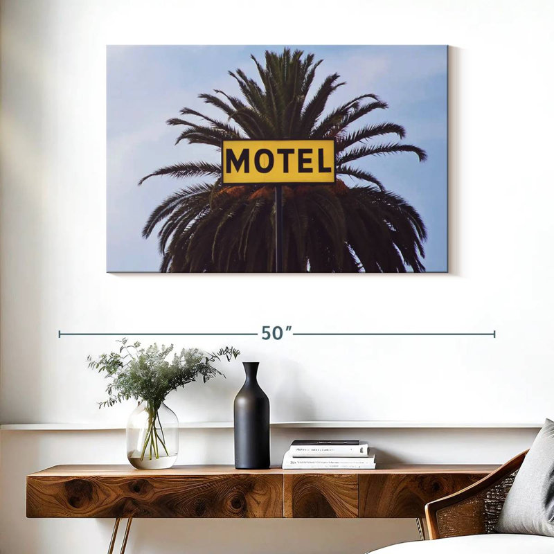 Motif tropical rétro, H 26 po x l 39 po