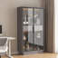 Vitrine autoportante 60,6 po avec 2 tiroirs de rangement