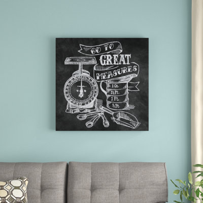 «Retro Bakery Chalk I» par Mary Urban - reproduction d'art sur toile sans cadre