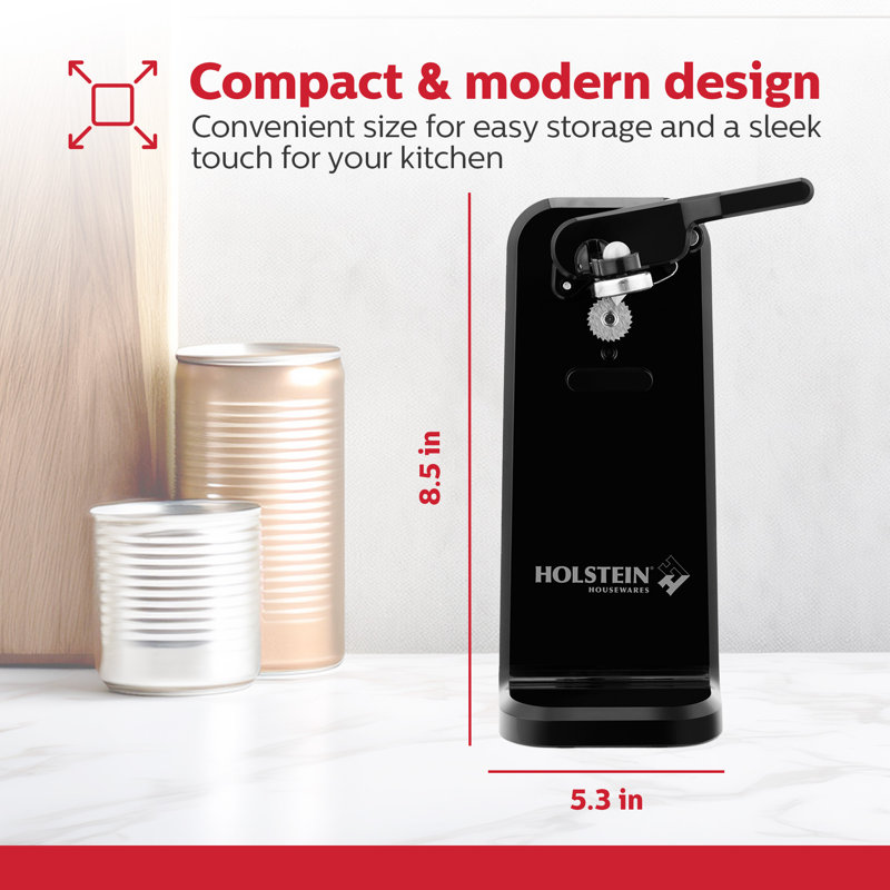 Holstein Housewares Plastic Electric Can Opener