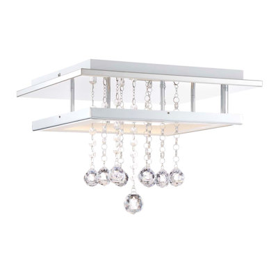 Drye LED Semi Flush Mount