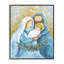 Trio de la Sainte Nativité avec guirlande, giclée encadrée, design par Diane Kater-2077725969-2077725971