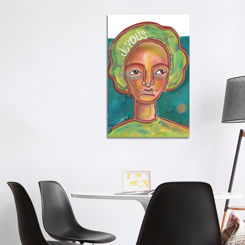 Joyous by Akaimi The Artist - Wrapped Canvas Print, 101.6 cm H x 66.04 cm W x 3.175 cm D