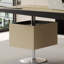 Bureau italien de luxe minimaliste italien avec surface large-705790067