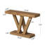 119.9Cm Solid Wood Console Table