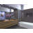 - W x 70'' H Pivot Door Semi-Frameless Tub Door with-14658462