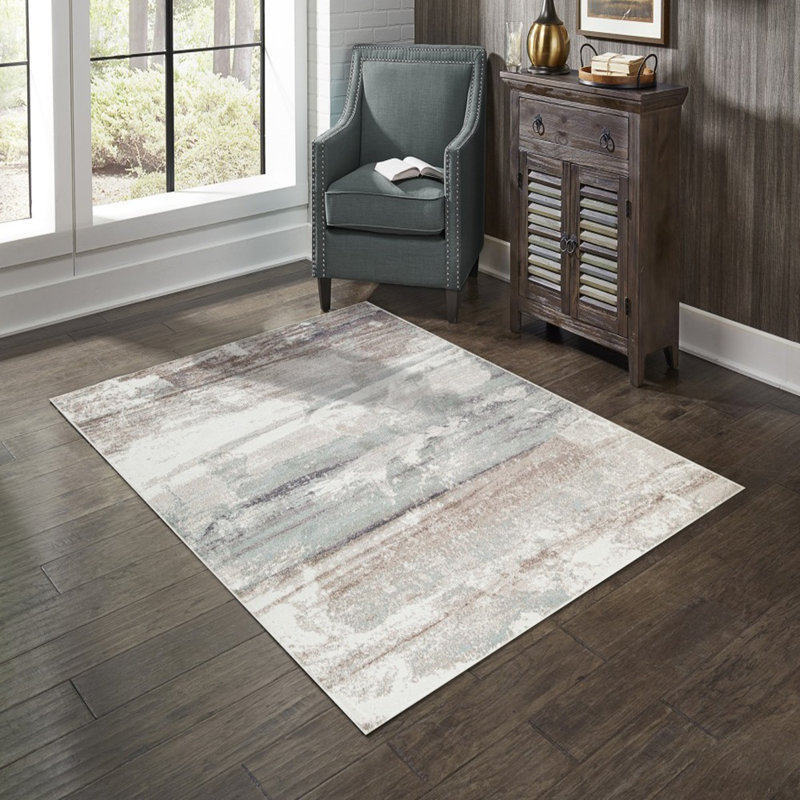 Tapis rectangulaire Vilde, Rectangle 7 pi 11 po x 11 pi 2 po