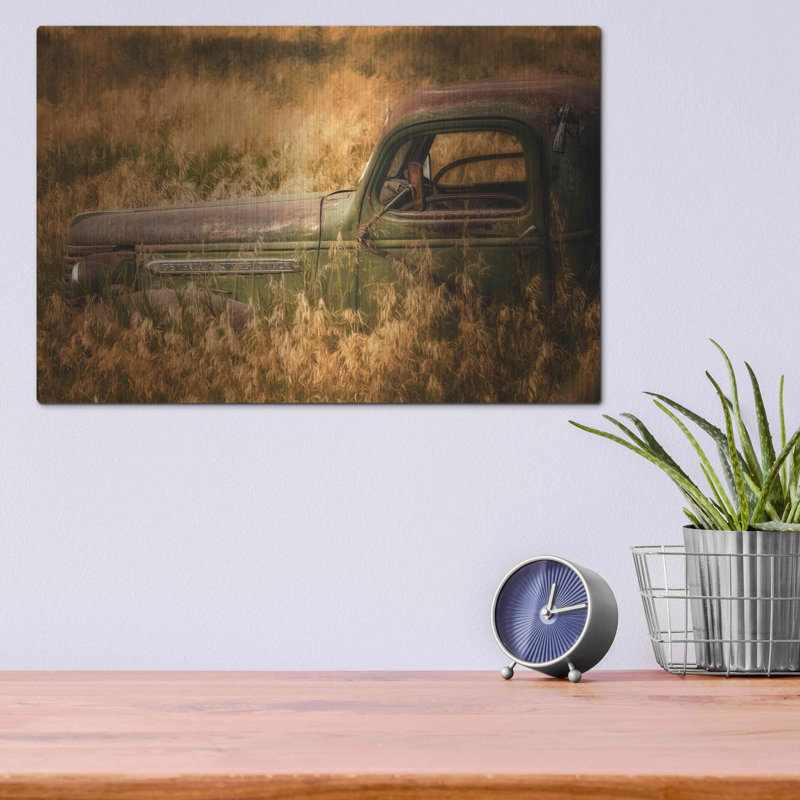 «Farm And Field V» par PH Burchett, H 12 po x l 16 po