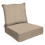 Ensemble de coussins d'extérieur à assise profonde - Conception confortable, durable et résistante aux intempéries - Basics by Wayfair ™