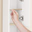 Shikeem Freestanding Linen Cabinet