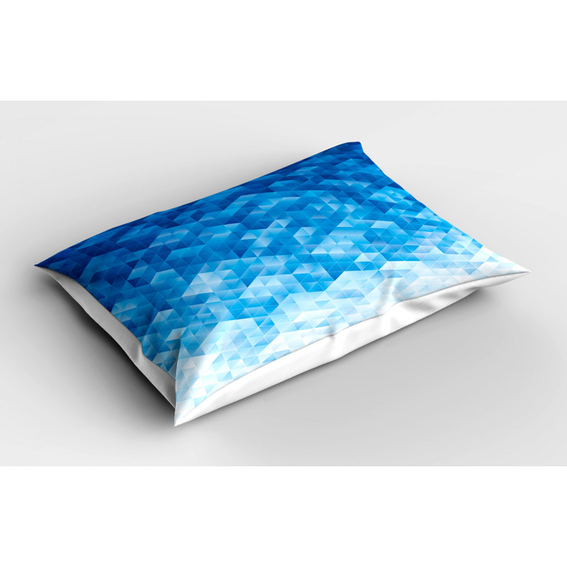 Polyester Geometric Sham Set, Twin