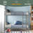 Twin Over Twin Metal Bunk Bed-503669960