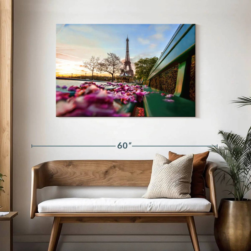 Ravi Eiffel Towel In Spring, 30" H x 45" W