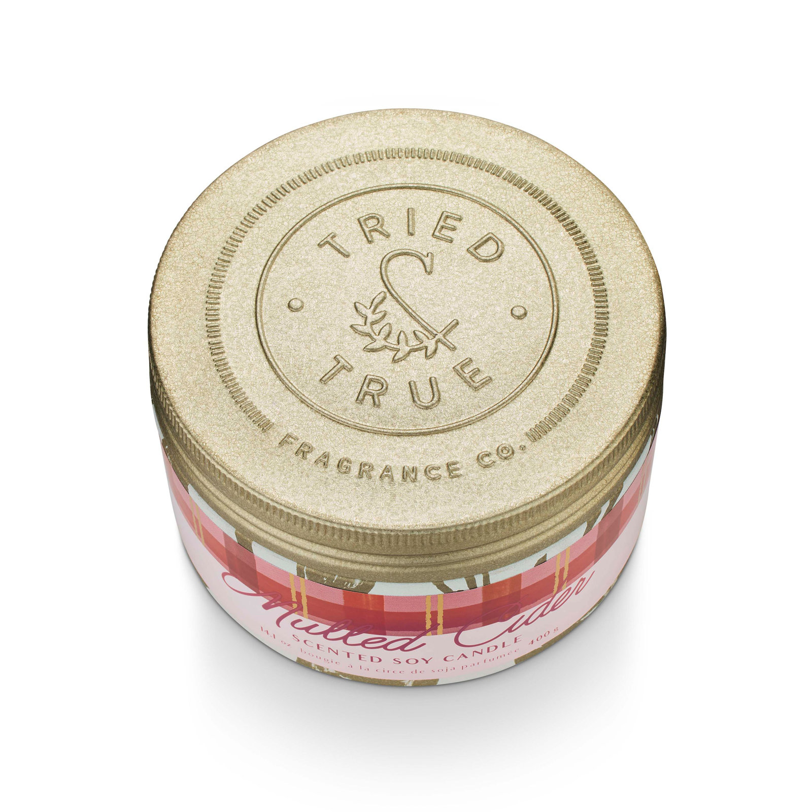 Tried & True Holiday Mulled Cider Candle, Large Tin