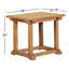 Dunkirk Solid Wood Coffee Table with Storage