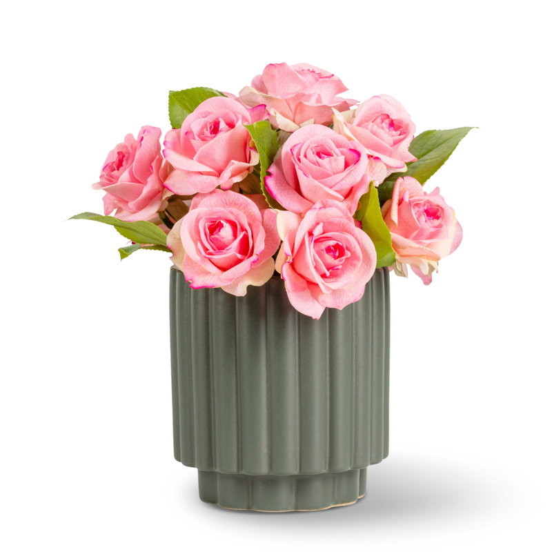 Arrangement Aureline RealTouch Rose, Coral