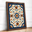 Tile Pattern Geometric - Framed Print-1842949797-1842949788