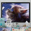 Chat, peinture sur toile-1823710735-1823710734