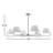 Applecroft 6-Light Chandelier in Matte Black