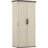 Suncast 32 in. W x 25 in. D Resin Vertical Storage Shed with Lockable Handles and Tall Profile, Made in the USA-53665560