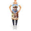 No Pattern Bib Apron