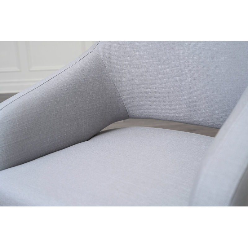Roden 20.1'' H Upholstered Armchair, Gray