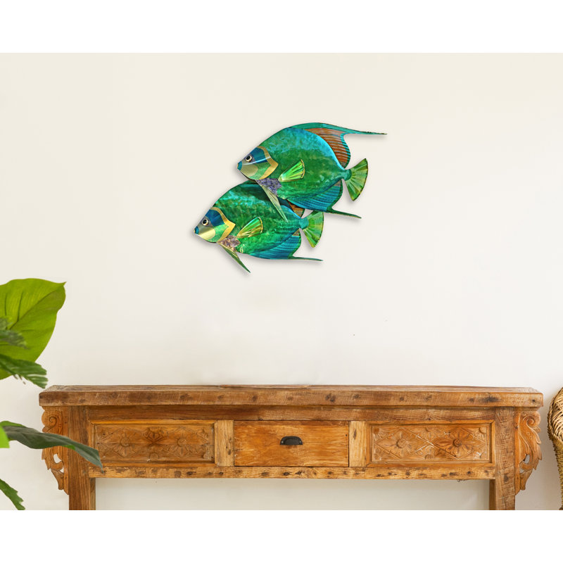 Handmade Coastal Landscape & Nature Wall Decor on Metal