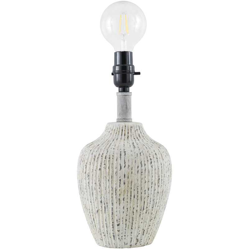 Zelman Table Lamp, Tan, Wheat
