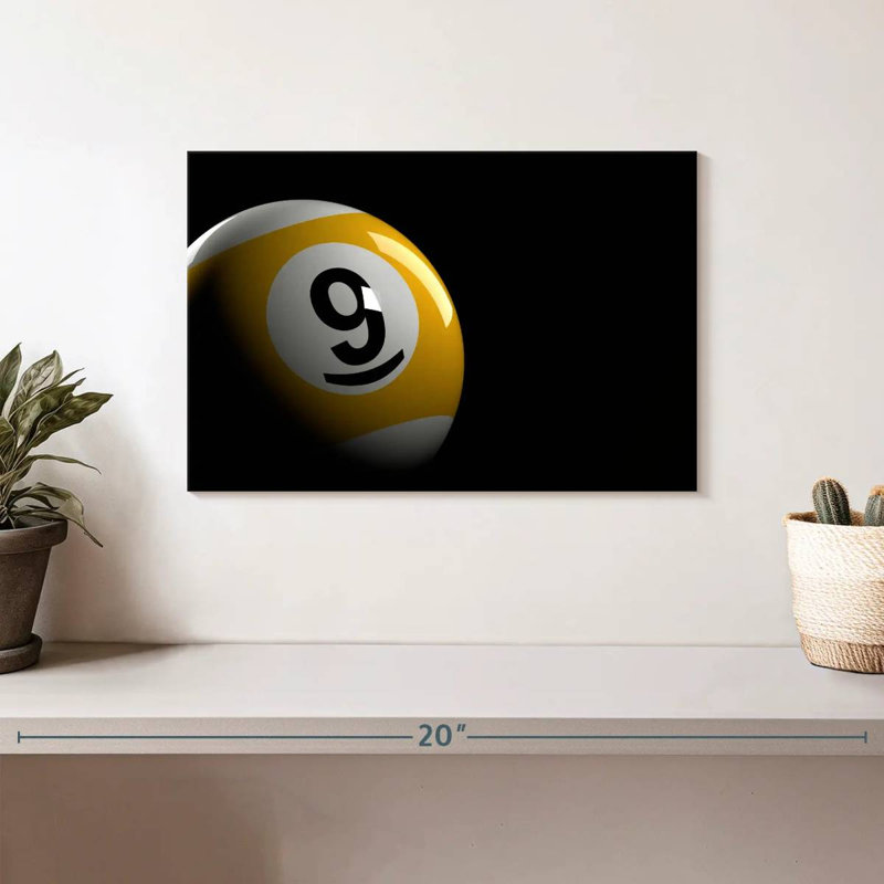 Senne Billiards Nine Ball, H 8 po x l 12 po