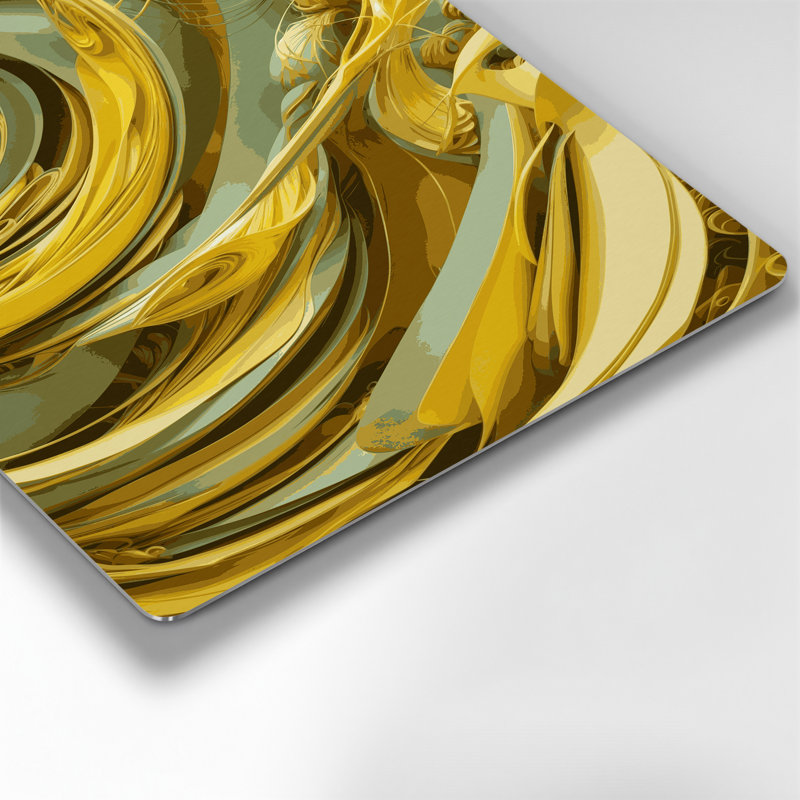 «Biomorphic Abstraction 21», art mural en métal brun