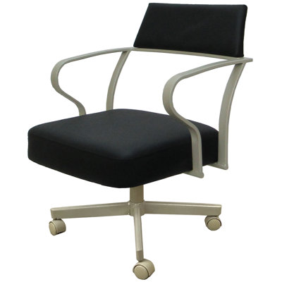 Itzuri Swivel Metal Dining Caster Chair by Latitude Run