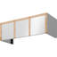 Ensemble de bandes pour hotte Forte pour DC14812AS en finition cuivre poli-124210759