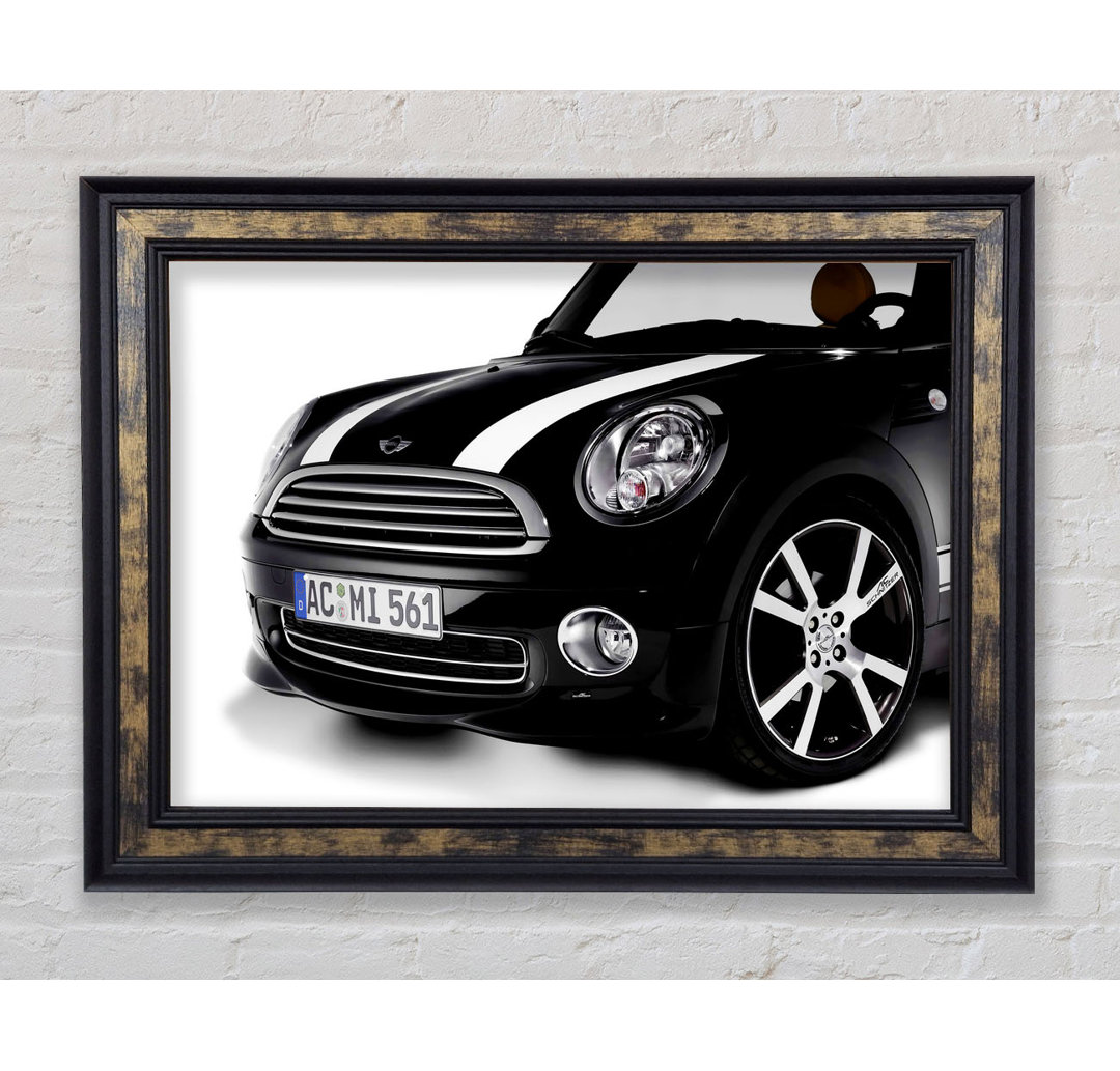 Mini Coop Front Grill - Einzelner Bilderrahmen Kunstdrucke