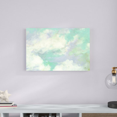 «Clouds Above» par Julia Purinton - peinture sur toile tendue