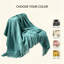 Acrylic Tassel Throw Blanket.-131264932-131264934