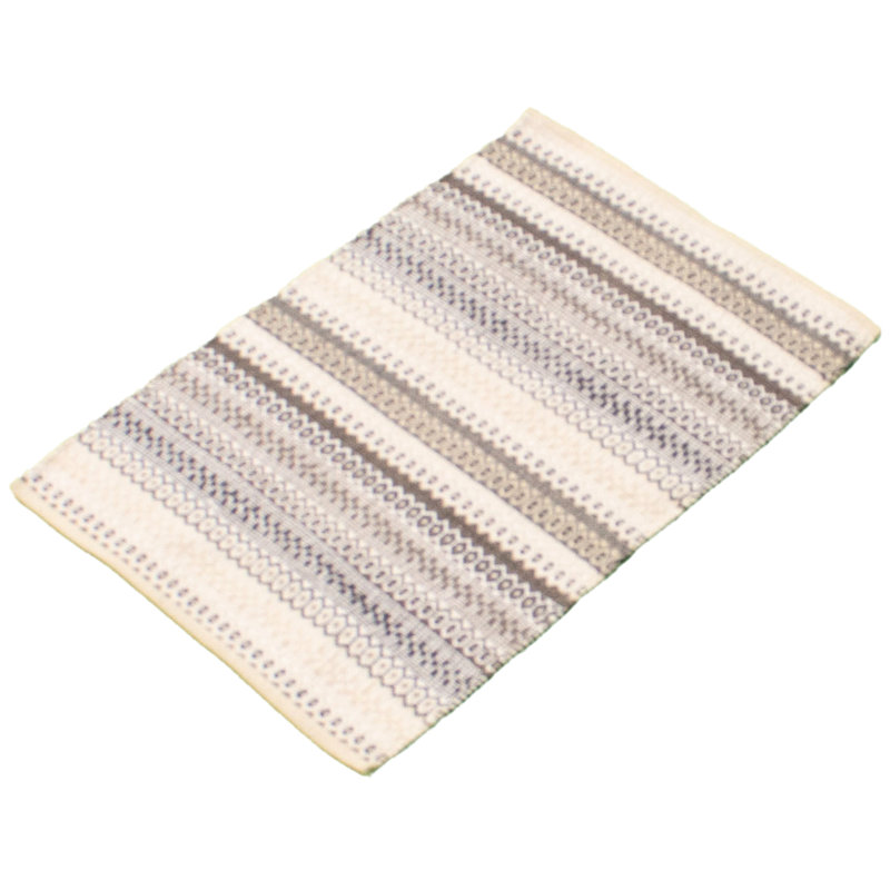 Tapis en laine kaki / brun Ishee, Rectangle 2 pi x 3 pi
