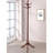 Merlot Coat Rack with Twisted Post