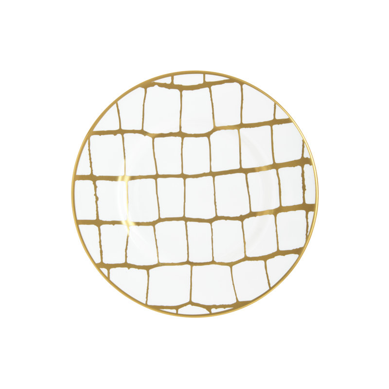 Alligator China Bread and Butter Plate