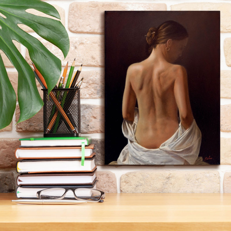 Loveah On Canvas Print, 16" H x 12" W x 0.75" D