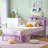 Jesselynn Twin Beds With Bookcase Storage-1678706582