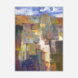 John Beard CollectionS Marrakesh II On Giclee Canvas Hand Embellished Art