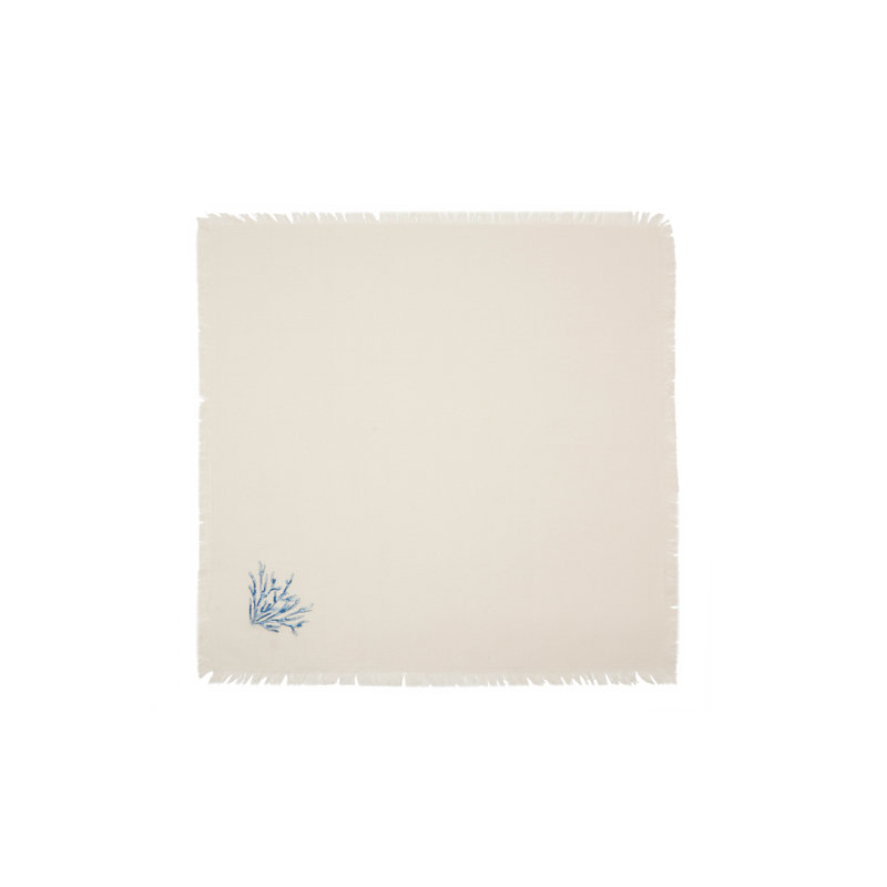 Blue Coral Bay Napkins Set of 4