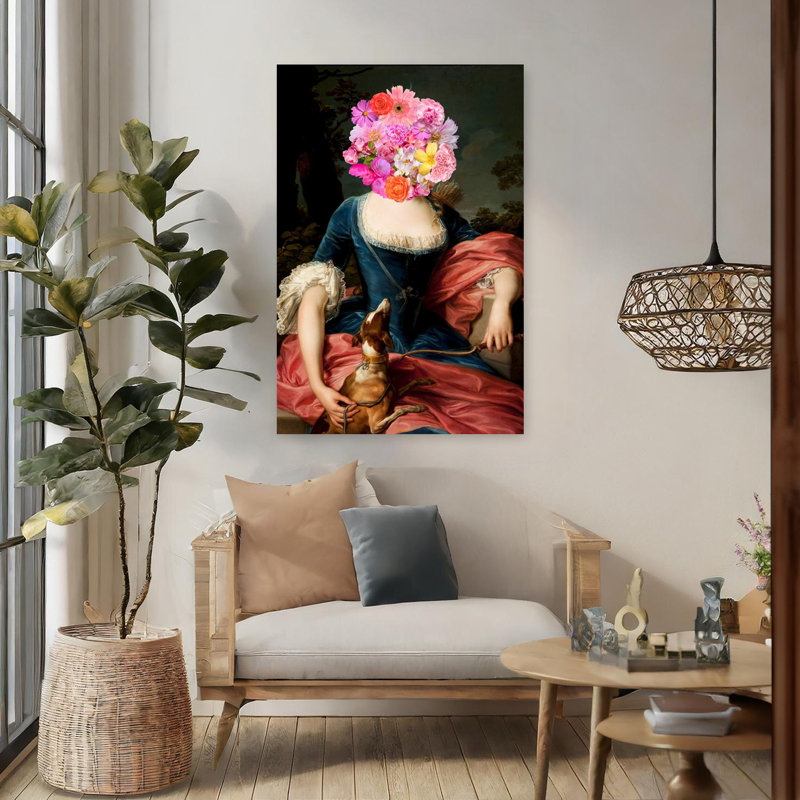 Art contemporain contemporain, H 48 po x l 32 po