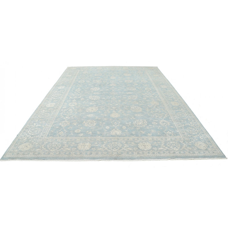 One-of-a-Kind 9'1"X12'4" Area Rug in Beige/Ivory/Malibu