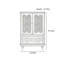 Armoire d'appoint en verre