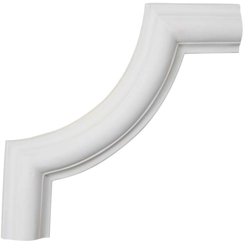 8"W X 8"H Ashford II Panel Moulding Corner, 4-Pack (Matches Moulding PML01X00AS)